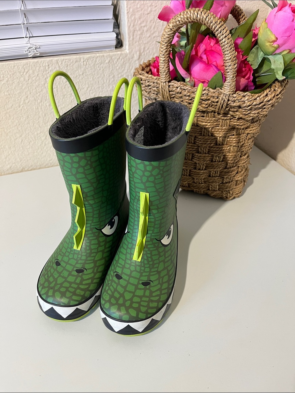 Western Chief Boys Prehistoric Rex Rain Boots